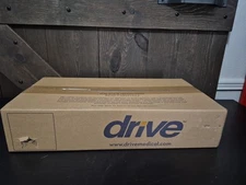 New Drive Adjustable Detachable Folding Footrest Transport Chair ATC17 & 19 Blue