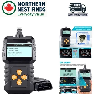 Outil de diagnostic de voiture portable Plug et Play: Codes de moteur clairs pour tous les véhicules