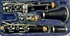 Vintage Jean Cartier Four Star **** Professional Bb Clarinet ~