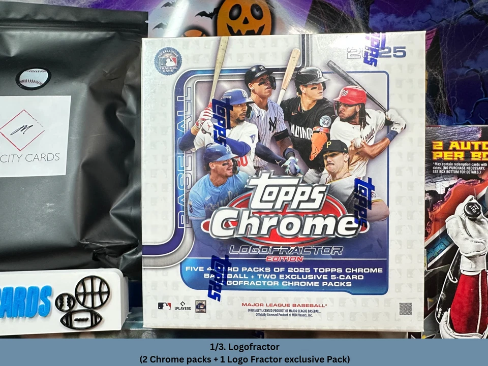 Miami Marlins Hobby Box BREAK 22-25 MLB 1/2 Stadium Club 1/4 Topps Fire - Image 3 of 4