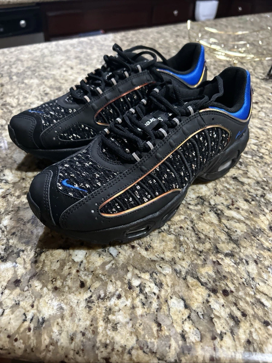 Nike Supreme x Air Max Tailwind 4 Black Cobalt for Sale