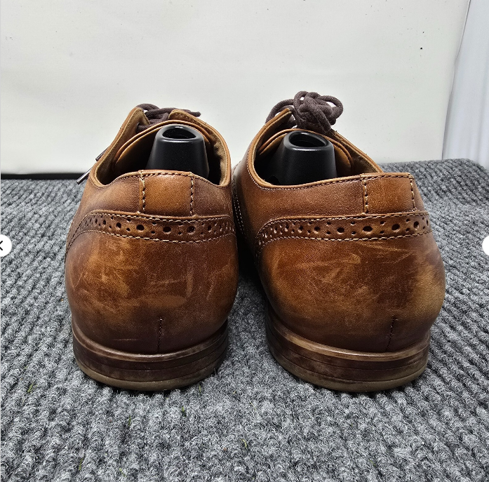 Aldo Shoes Mens Size 11 Brown Wingtip Derby Oxford Dress  display picture 2