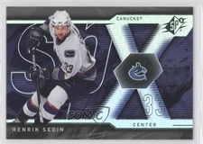 2007-08 SPx Henrik Sedin #34 HOF