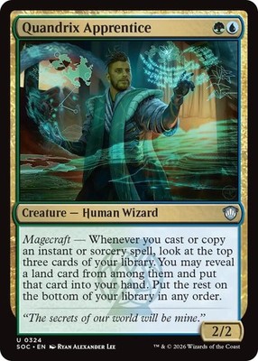 Magic Quandrix Apprentice [SOC - 324] NM