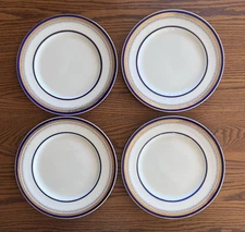 Myott’s Staffordshire, The Crowning’ 4 x Dinner Plates. Made in England 1936.