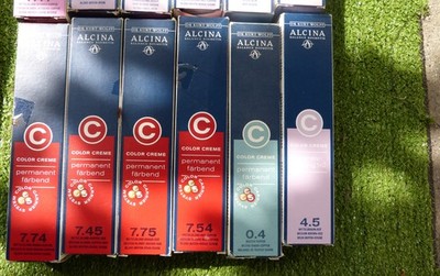 Alcina  Color Creme & Red Perfection alte Serie verschiedenen 60ml ,2  pro stück