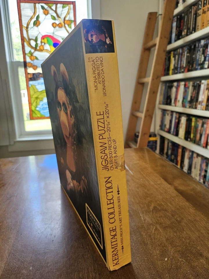 Kermitage Collection Miss Piggy Puzzle Mona Pigga 500 Piece Muppets  - Image 3 of 4