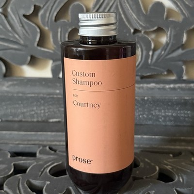 Prose Custom Shampoo 8.5oz Sulfate Free Panthenol Yucca Scalp Balance Meleni