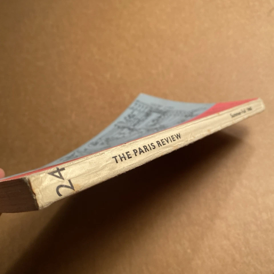 The Paris Review 24 Summer-Fall 1960 Pasternak and Robert Frost Interview Fini - Image 3 of 3