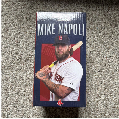 ENEOS Mike Napoli Boston Red Sox MLB Baseball Promotional Plastic Bobblehead