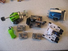 Hexbug Battlebots Lot of 4 Battlebots and 3 Controllers - Bite Force Untested