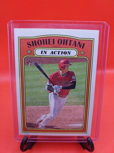 2021 Topps Heritage Shohei Ohtani  In Action No. 246