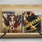 Sony PS3 Game Lot: Army Of Two, Wanted Weapons Of Fate Missing Manual Free Ship!