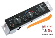 AC Heater Climate Control Panel with Rear Defogger Fits for 1996-1999 Chevy