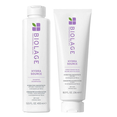 Biolage HydraSource Shampoo 13.5 oz & Conditioning Balm 8 oz