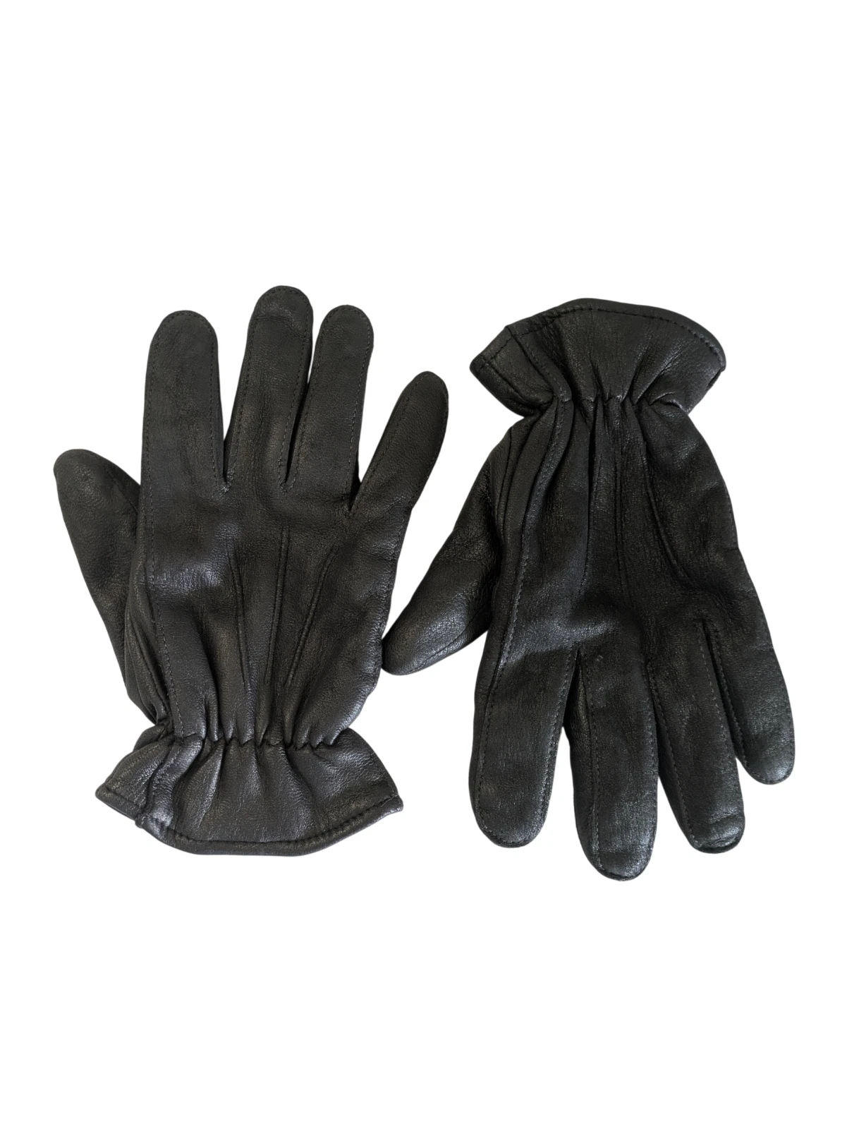 Wilsons Leather Black Insulated Gloves Size Large Mens Thinsulate Lining Warm