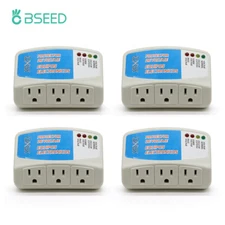 4Pcs US Voltage Power Surge Protector 120V Refrigerator Brownout Appliance 