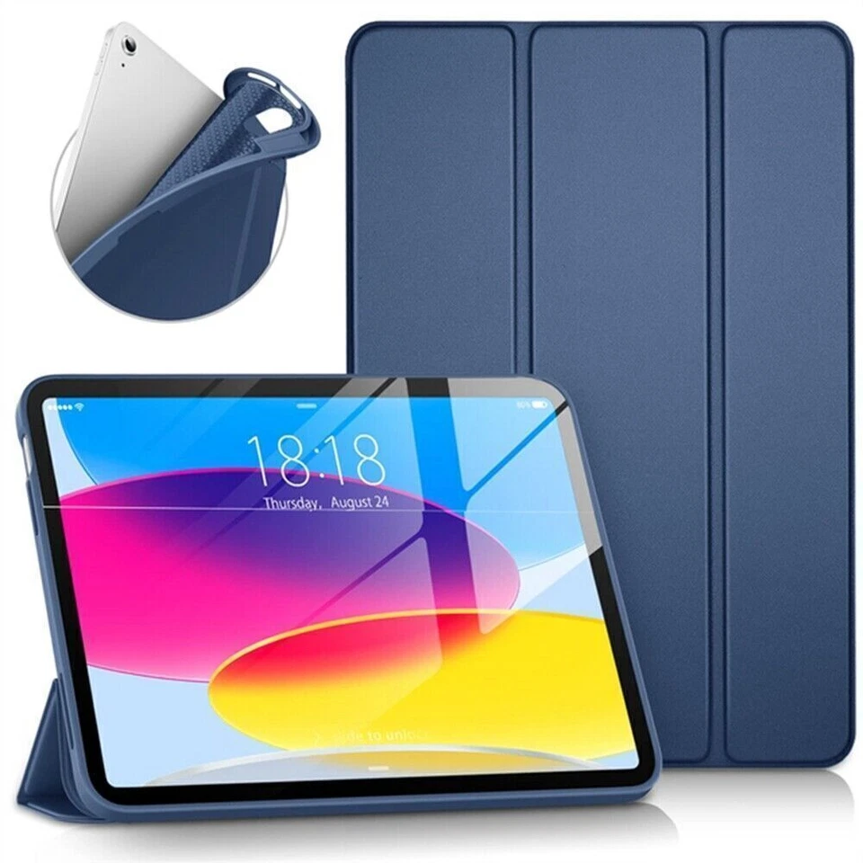 Tasche für iPad Air 4 5 6/7/8/9/10/11th Gen Pro 11 Smart Case Schutz Hülle Etui - Bild 4 von 4
