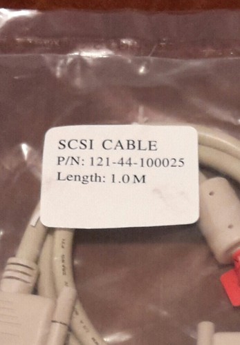 SCSI Cable--P/N -121-44-100025 Length: 1.0 M-NEW-SEALED PACKAGE - Picture 5 of 5
