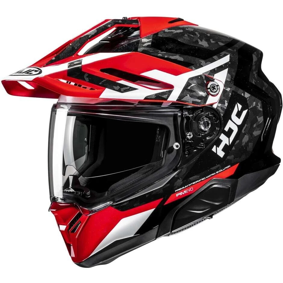 Casco HJC RPHA 60 Dakar MC1 Negro Rojo