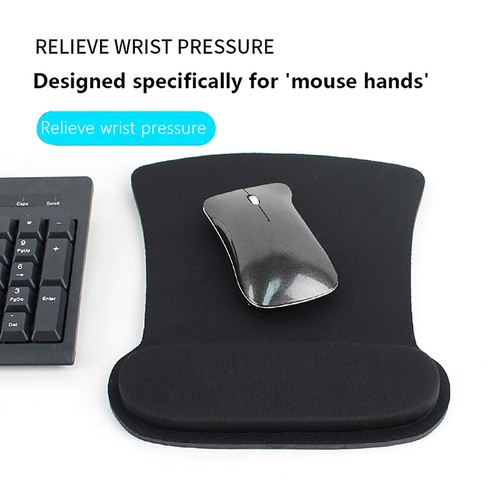 Mouse Pad With Wrist Rest Pad Gaming Mousepad Mice Mat PC Laptop Accessories - Afbeelding 9 van 18