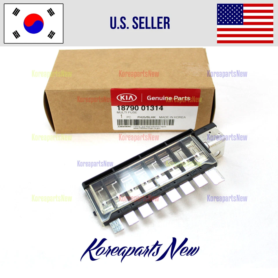 Fusible múltiple 1879001314 ⭐GENUINO⭐ Hyundai Sonata 2011-2014 Foto 2 de 2