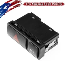 Hazard Warning Light Switch Door Central Lock Button for BMW E46 E53 E85 325