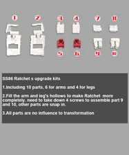 Go better studio GB-1063B upgrade kit for SS86 Ratchet
