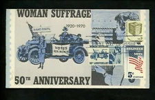 Ranto Cachet US FDC #1584 on 1406 w/ 1249 Democracy Woman Suffrage vote 1977