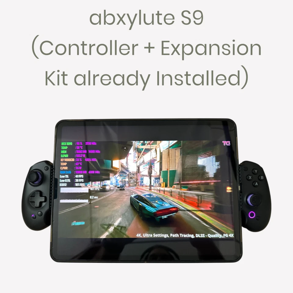 Abxylute S9 – Modified with Expansion Kit for ROG Z13, iPad Pro & Tablets - Image 4 of 4