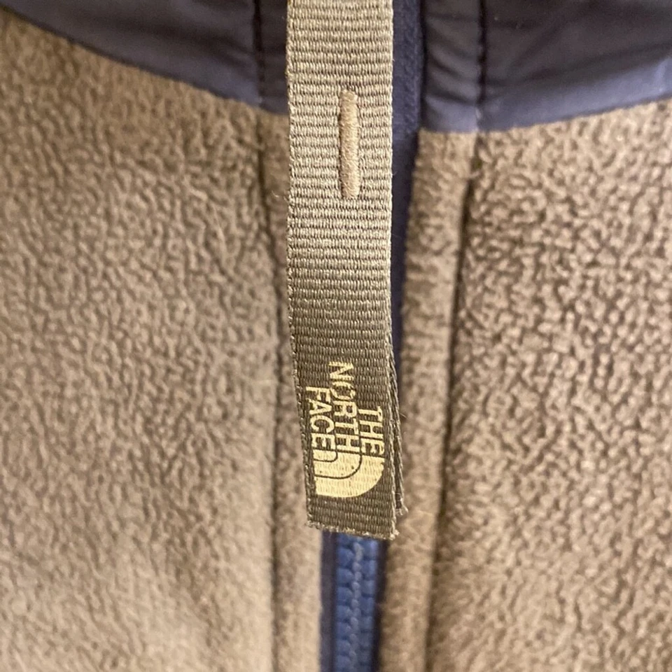 NORTH FACE Boys Reversible Hooded Full Zip Coat Jacket Blue Grey Size Large 16 - Изображение 3 из 4