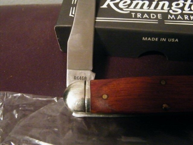 Remington R4468 LUMBERJACK Bullet Knife Limited Edition New in Org