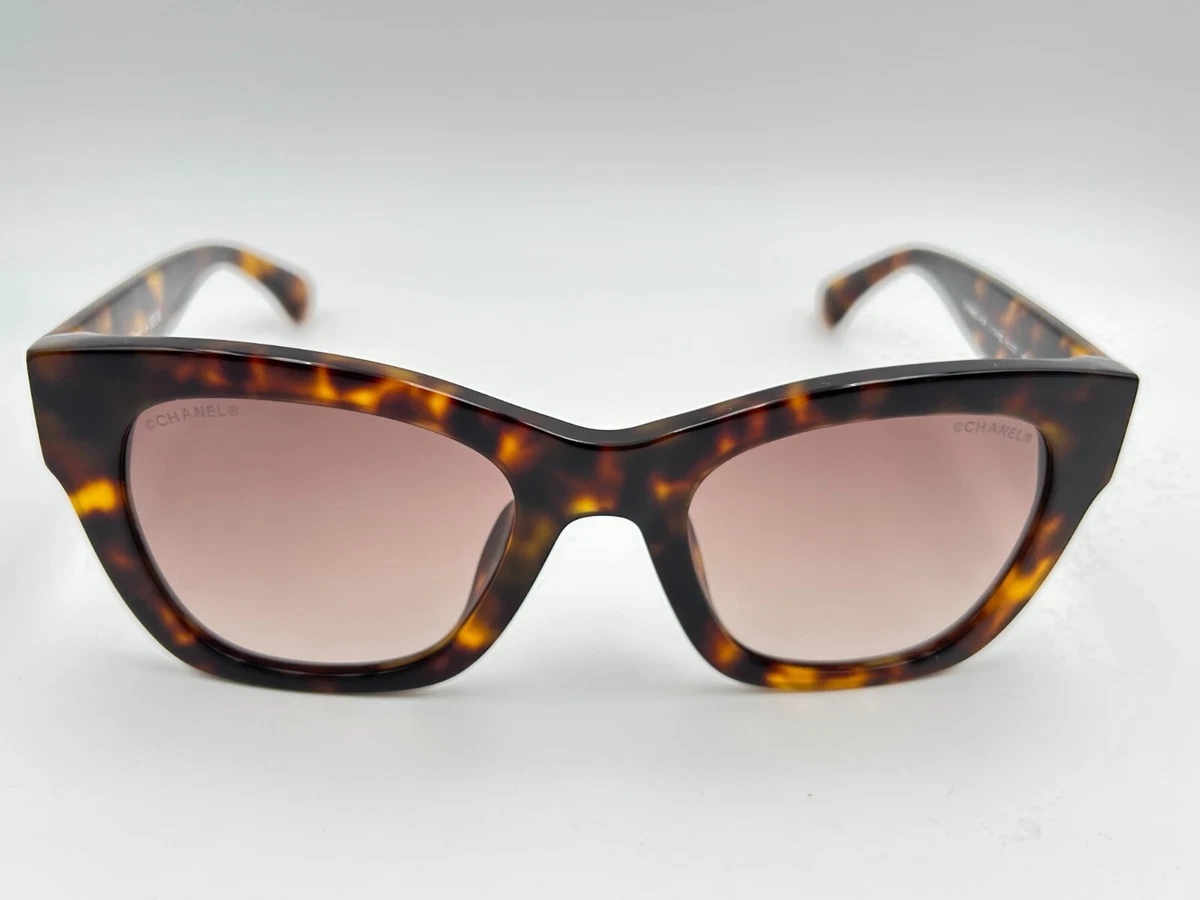 Chanel - Oval Sunglasses - Dark Tortoise Brown - Chanel Eyewear