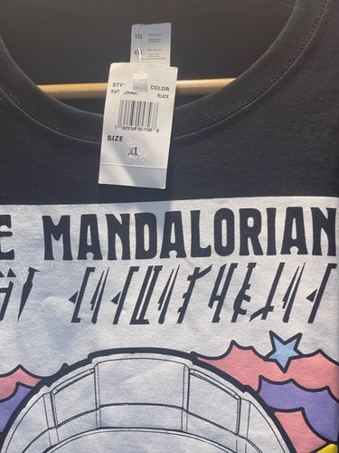 The Mandalorian The Child Adult T-Shirt T Shirt - XL - New With Tags! - Picture 3 of 4