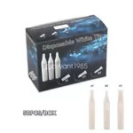 50Pcs/Box White Plastic Sterile Disposable Tattoo Nozzle Needle Tips RT FT DT
