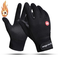 Men Women Winter Touch Screen Full Finger Gloves for Cold Weather Windproof Warm