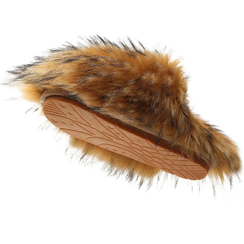 Fluffy Fur Slippers - Image 2 of 2