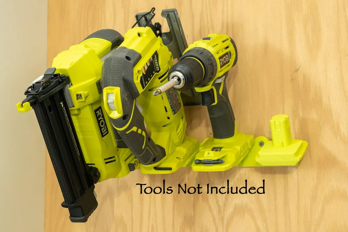 Ryobi cordless tools wall mount / holder | eBay