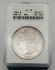 1886 Morgan Dollar ANACS AU53 VAM-21 MPD #3071