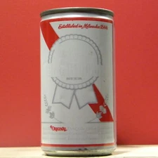 Pabst Beer Misprint Coin Bank Steel Can No Blue Color Milwaukee Wisconsin B605