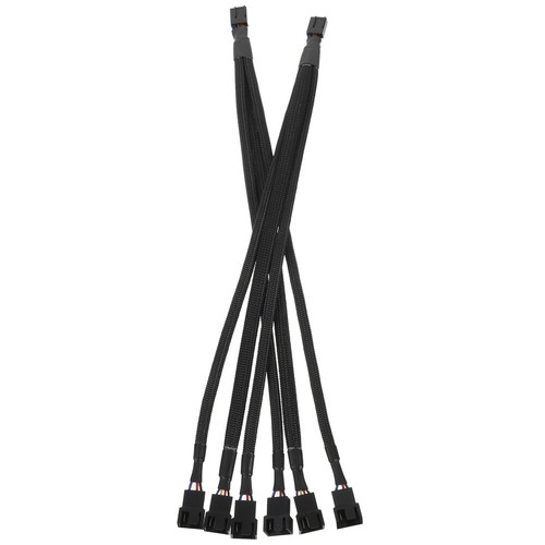 2 Pcs CPU Adapter Cable Extension Splitter Computer Fan Connection - Photo 5/12