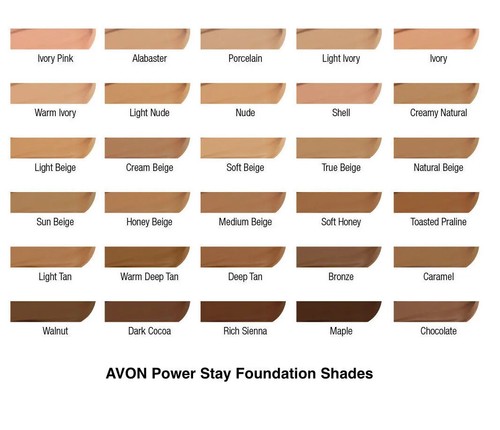 Avon Power Stay 24 Hours Liquid Foundation - Choose Your Shade - Sale Now On - Picture 8 of 12