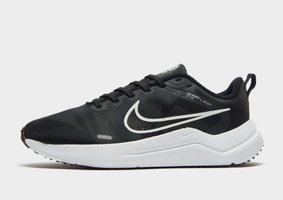 Original Nike Downshifter 12  (Damen Größen: UK 4 EUR 37,5) Schwarz / Weiß