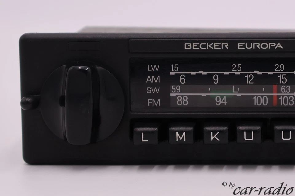 Original Becker Europa 598 Kurier Radio Vintage Oldtimer LMKU Autoradio LMKUUU - Bild 3 von 4