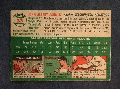 1954 Topps Pick a Card Complete your Set FILLER TO VERY GOOD LOWER GRADE #6-100 - Picture 39 of 89