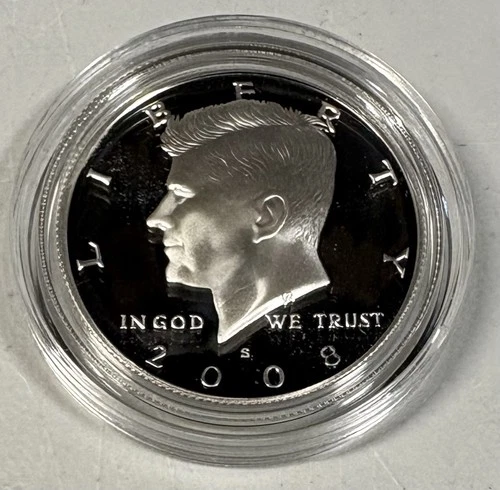 2008 S Proof 90% Silver JFK Half Dollar UCN *NO RESERVE!*