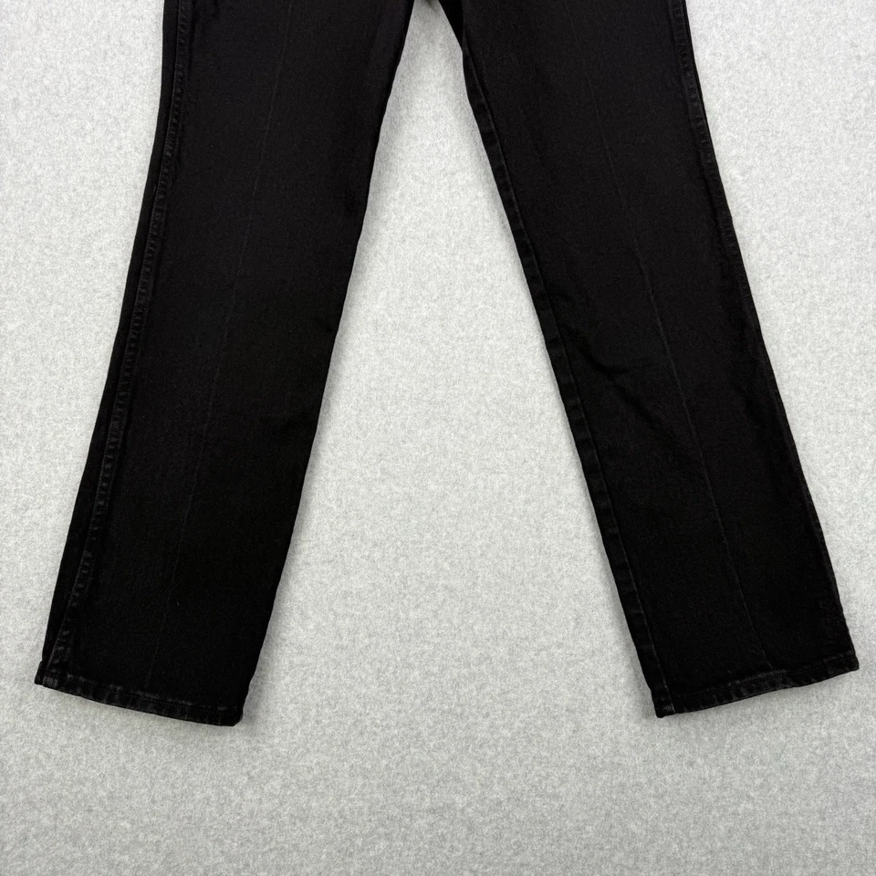 Jeans Wrangler Vintage Masculino 35x34 Preto 936 Corte Cowboy Western Cowboy Feito nos EUA - Imagem 4 de 4