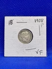 1908 Barber Dime