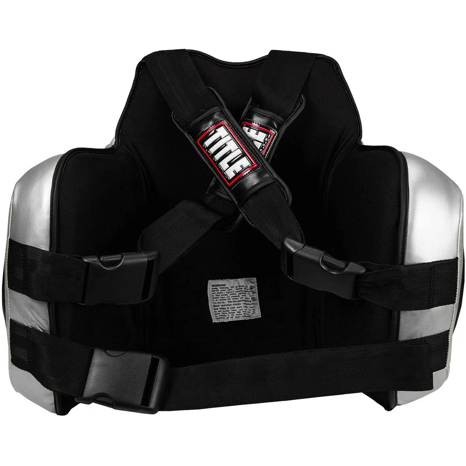 Title Boxing Platinum Body Protector - Black/Silver - Image 3 of 4