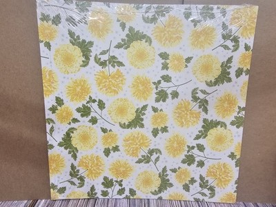 Stampin  Up! FLORAL DELIGHT DSP 12 sheets 12 x 12 DESIGNER SERIES PAPER